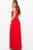 JVN55872 Embroidered Illusion High Neck A-Line Gown