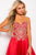 JVN50070 Gilt Embroidered Strapless A-Line Gown