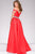 Off the Shoulder Satin Prom Ballgown 45135