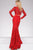 Long Two Piece Lace Fitted Prom Dress 26730