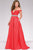 Off the Shoulder Satin Prom Ballgown 45135