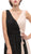 V-neck Chiffon Pleated A-line Dress