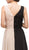 V-neck Chiffon Pleated A-line Dress