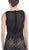Eureka Fashion - Sleeveless Lace Bateau Cocktail Dress