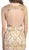 Eureka Fashion - Bateau Neck Embellished Mermaid Evening Gown