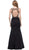Eureka Fashion - Fitted Stretch Satin Mermaid Evening Dress