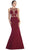 Eureka Fashion - Fitted Stretch Satin Mermaid Evening Dress