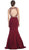 Eureka Fashion - Fitted Stretch Satin Mermaid Evening Dress