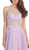 Bubble Beaded Mesh Evening Dress