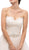 Strapless Corset Style Back Wedding Gown