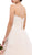 Strapless Corset Style Back Wedding Gown
