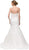Sweetheart Jeweled Lace Trumpet Wedding Dress