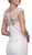Lace Illusion Bateau Satin Wedding Dress