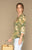 Catamaran Blouse I Hawaiian Garden Print