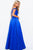 JVN51356 Off-Shoulder Mikado Ballgown