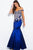 JVN61193 Embroidered Off Shoulder Mermaid Gown