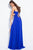 JVN51367 Chic Deep V-neck A-line Dress