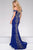 Off the Shoulder Train Dress 32360