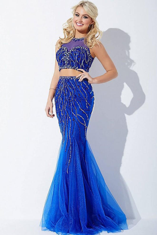 Two-Piece Embellished Dress JVN33698