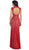 Lace Illusion Sheath Evening Dress
