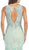 Lace Scoop Trumpet Evening Dress