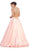 Sleeveless Sequin Embellished Evening Ballgown