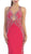 Sparkling Sleeveless Open Back Mermaid Evening Dress