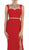 Sleeveless Mock Two Piece Mermaid Prom Dress