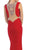 Sleeveless Mock Two Piece Mermaid Prom Dress