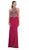 Embellished Long High Neck Dress