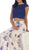 Bejeweled Lace Applique Two-Piece Mermaid Formal Dress