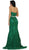Lace Sweetheart Trumpet Evening Dress