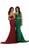 Lace Sweetheart Trumpet Evening Dress