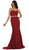 Lace Sweetheart Trumpet Evening Dress