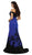 Embellished Off Shoulder Sheath Evening Dress