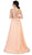 Embellished Scoop A-line Evening Dress