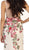 Sleeveless Floral Embroidered Evening Dress