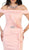 Off Shoulders Ruffle Detail Satin Evening Dress