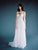 Wilderly Bride by Allure Bridals - F115 Lace V-neck A-line Bridal Dress In White
