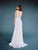 Wilderly Bride by Allure Bridals - F117 Lace Deep V-neck Wedding Dress In White
