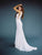 Wilderly Bride by Allure Bridals - F117 Lace Deep V-neck Wedding Dress In White