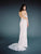 Wilderly Bride by Allure Bridals - F118 Lace Deep V-neck Bridal Dress In White