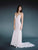 Wilderly Bride by Allure Bridals - F118 Lace Deep V-neck Bridal Dress In White