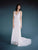 Wilderly Bride by Allure Bridals - F120 Lace Vneck Fitted Wedding Dress In White