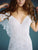 Wilderly Bride by Allure Bridals - F122 Lace V-neck Sheath Bridal Dress In White