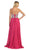 Metallic Ornate Lace Up A-Line Evening Gown