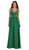 Sleeveless Plunging Interweaved Prom Gown