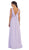 May Queen - MQ1225B Sleeveless Plunging Interweaved Prom Gown