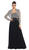 Hand Beaded Lace Mother of the Bride Gown with Matching Jacket