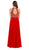 Chic Rhinestone A-Line Prom Dress with Cutout